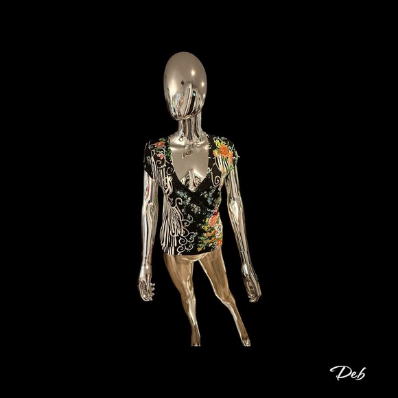 Alberto Makali Swirl Multi-Color Sweater - Picture 1 of 8